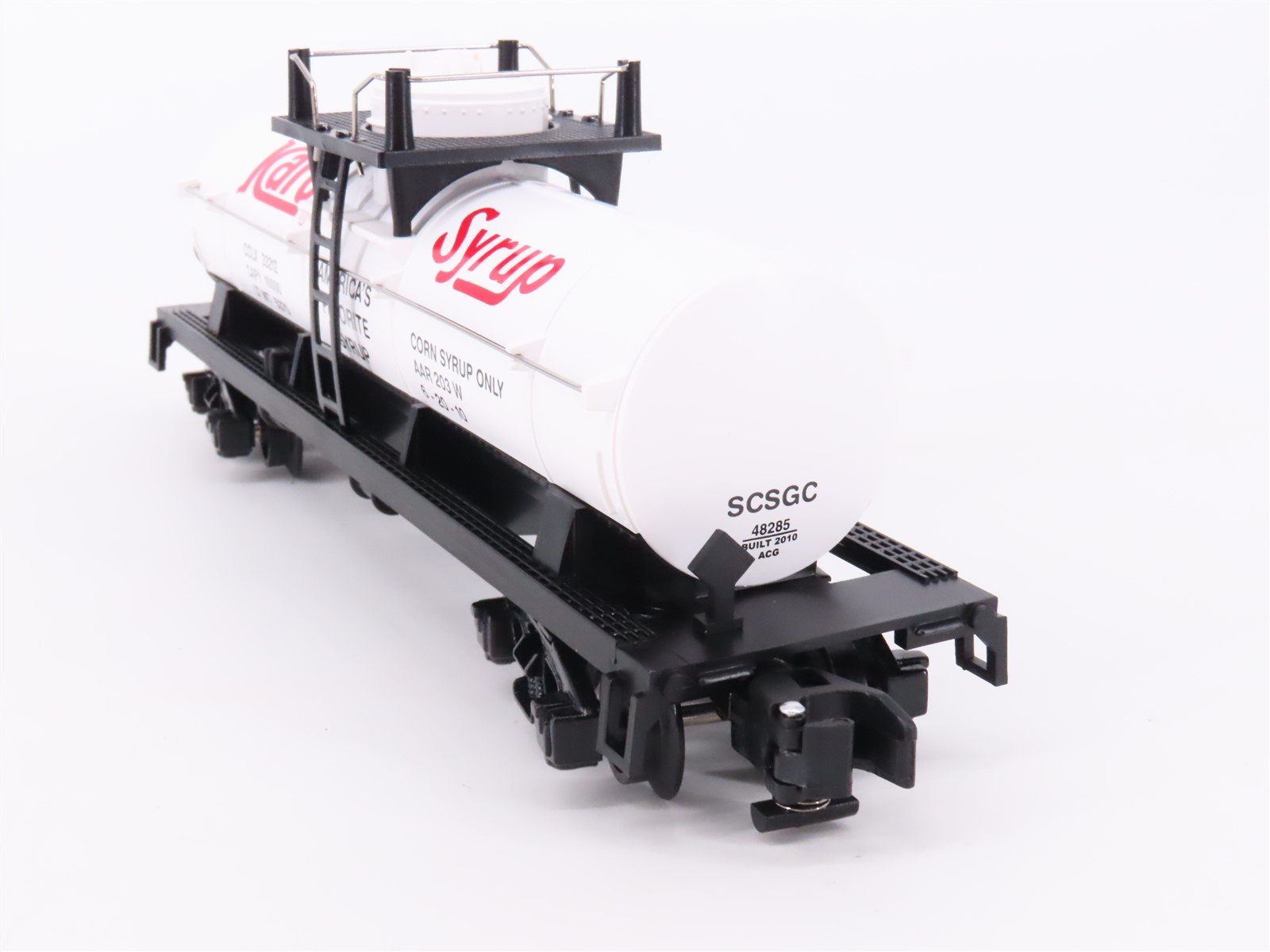 S American Flyer 6-48285 2010 Southern California Club Karo Syrup Tankcar #33212