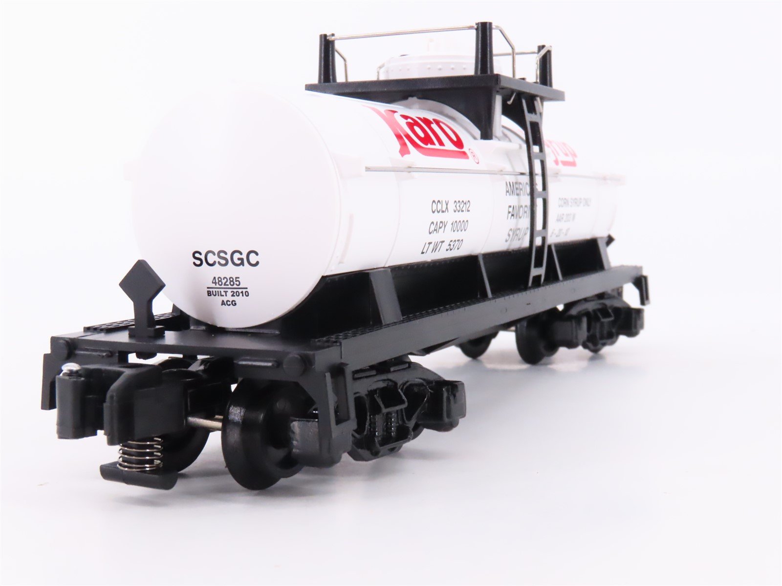 S American Flyer 6-48285 2010 Southern California Club Karo Syrup Tankcar #33212