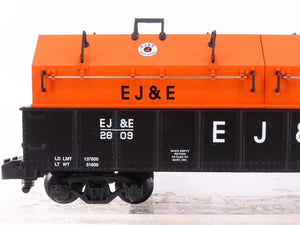 S American Flyer 6-48284 NASG 2009 EJ&E Railroad Gondola #2809 w/ Coil Covers