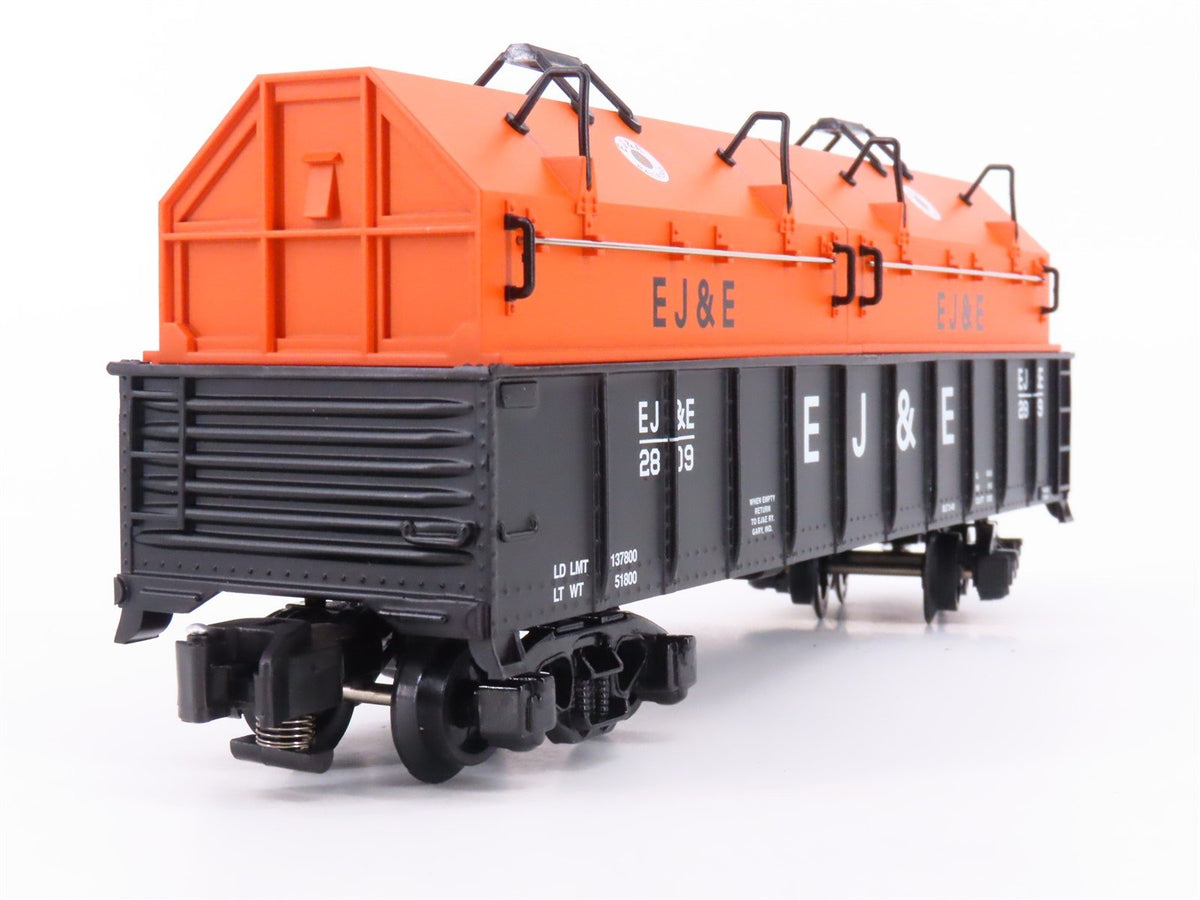 S American Flyer 6-48284 NASG 2009 EJ&amp;E Railroad Gondola #2809 w/ Coil Covers