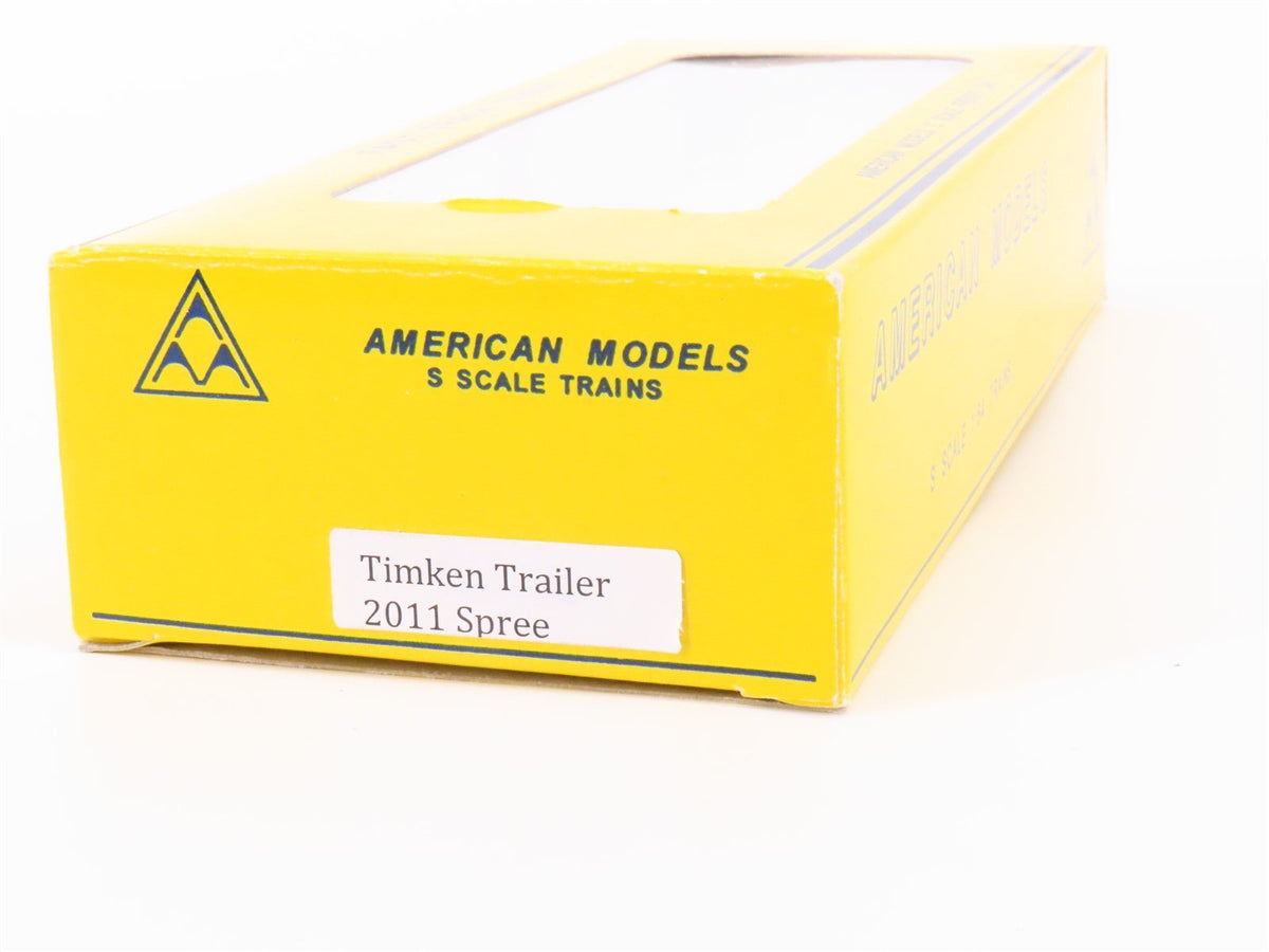 S Scale American Models 2011 Spree Timken Semi-Trailer