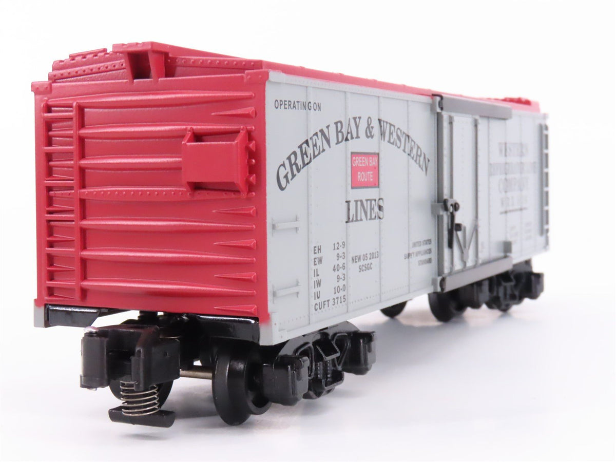 S Scale American Flyer 6-41002 SCSGC WRX Green Bay &amp; Western Reefer #526