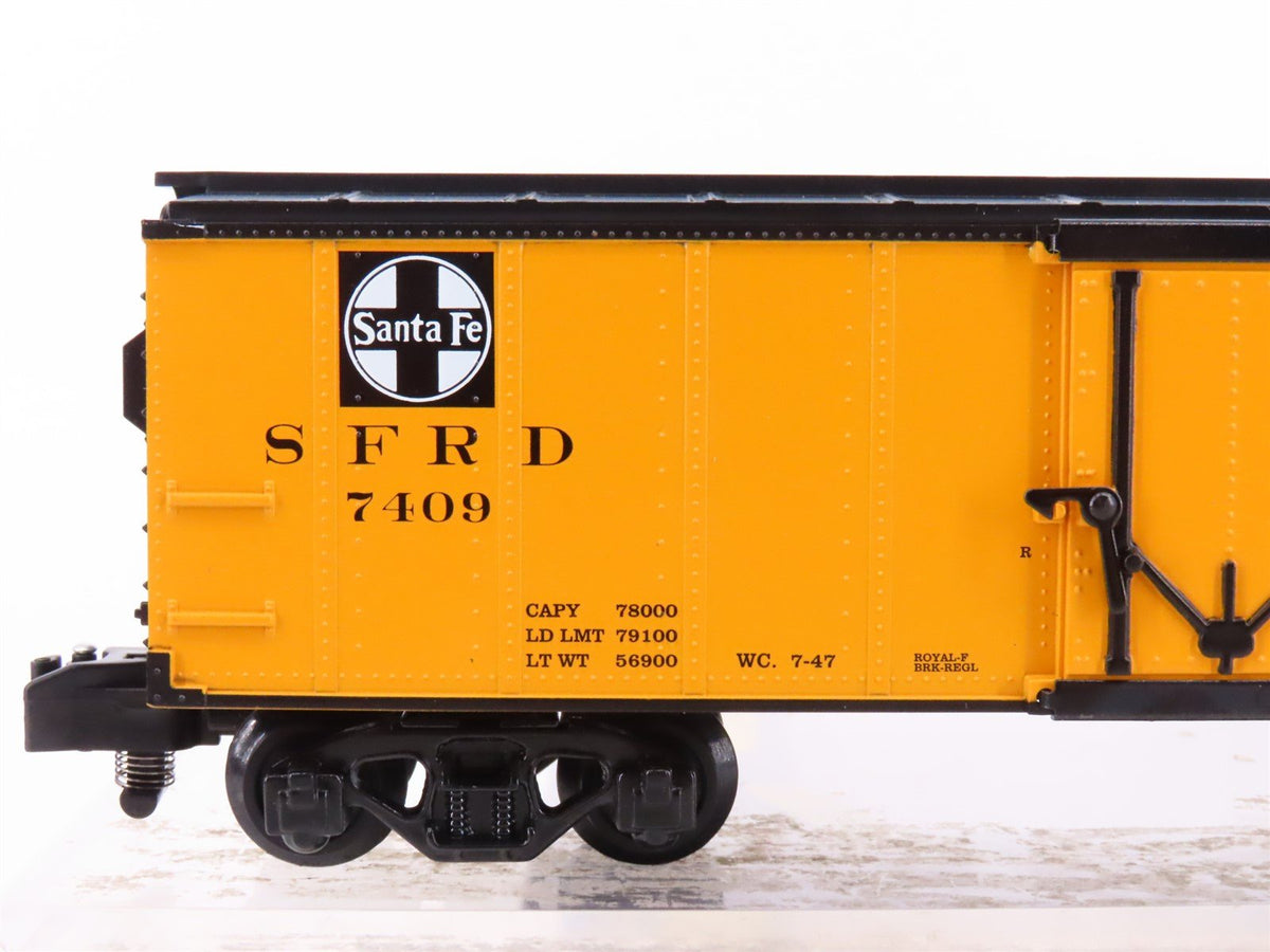 S Scale American Flyer 6-48269 TCA 2009 SFRD Santa Fe Grand Canyon Reefer #7409