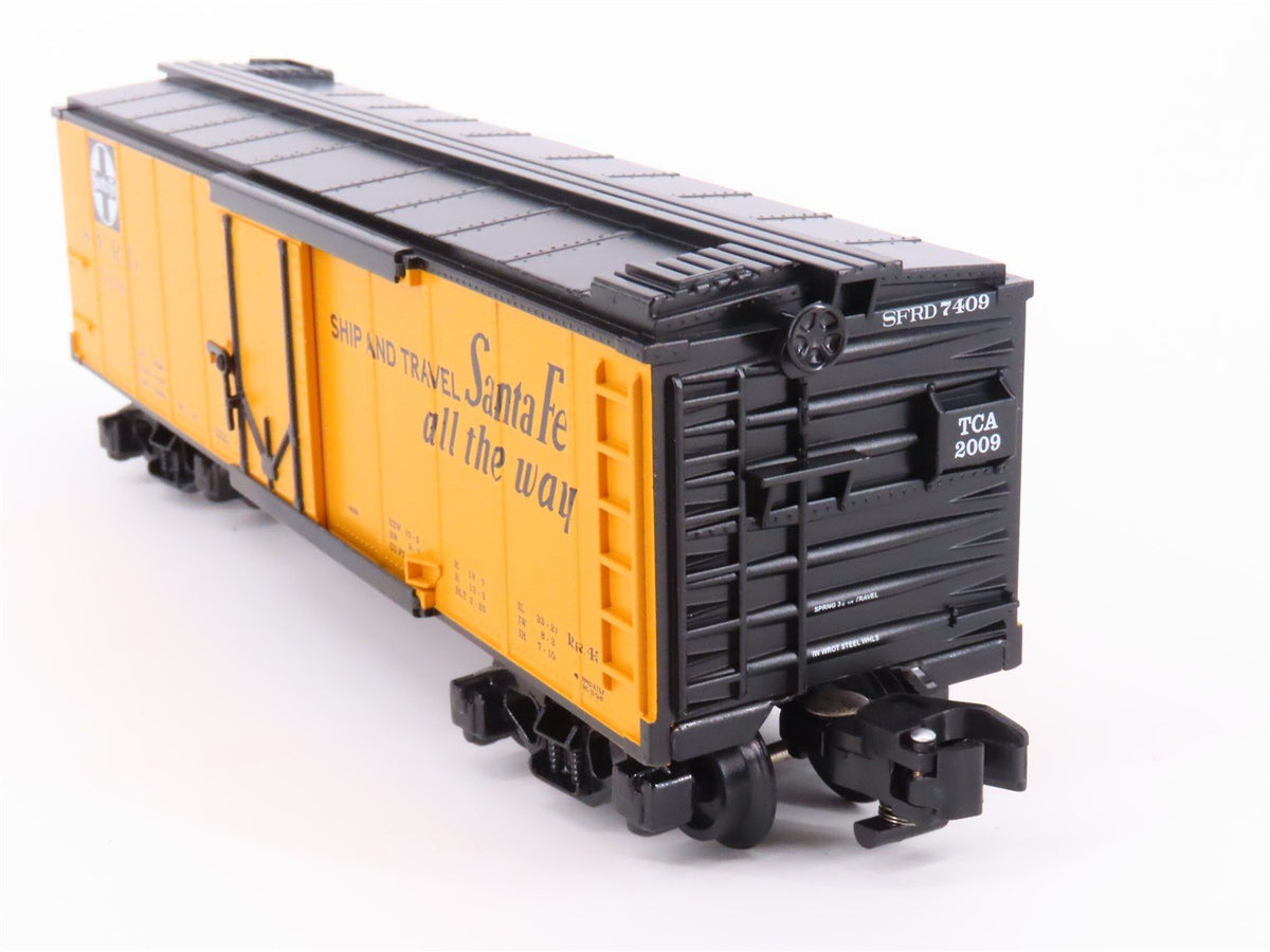 S Scale American Flyer 6-48269 TCA 2009 SFRD Santa Fe Grand Canyon Reefer #7409