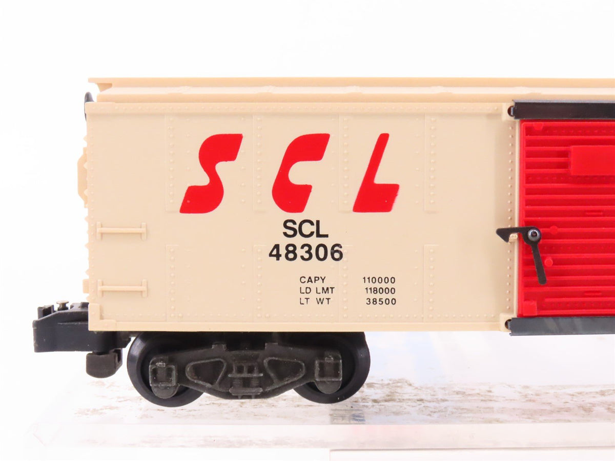 S Scale American Flyer 6-48306 SCL Seaboard Coast Line Boxcar #48306