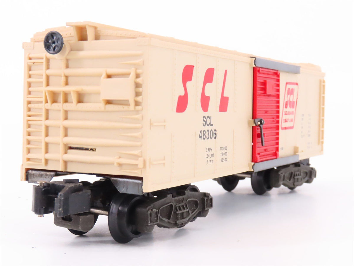 S Scale American Flyer 6-48306 SCL Seaboard Coast Line Boxcar #48306