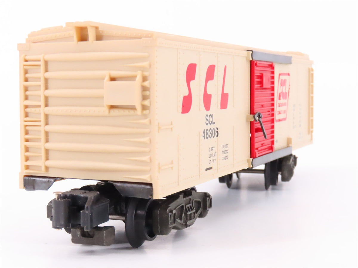 S Scale American Flyer 6-48306 SCL Seaboard Coast Line Boxcar #48306