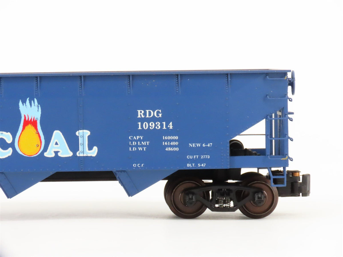 S Scale American Models 3373 RDG Reading Anthracite Blue Coal Hopper #109314