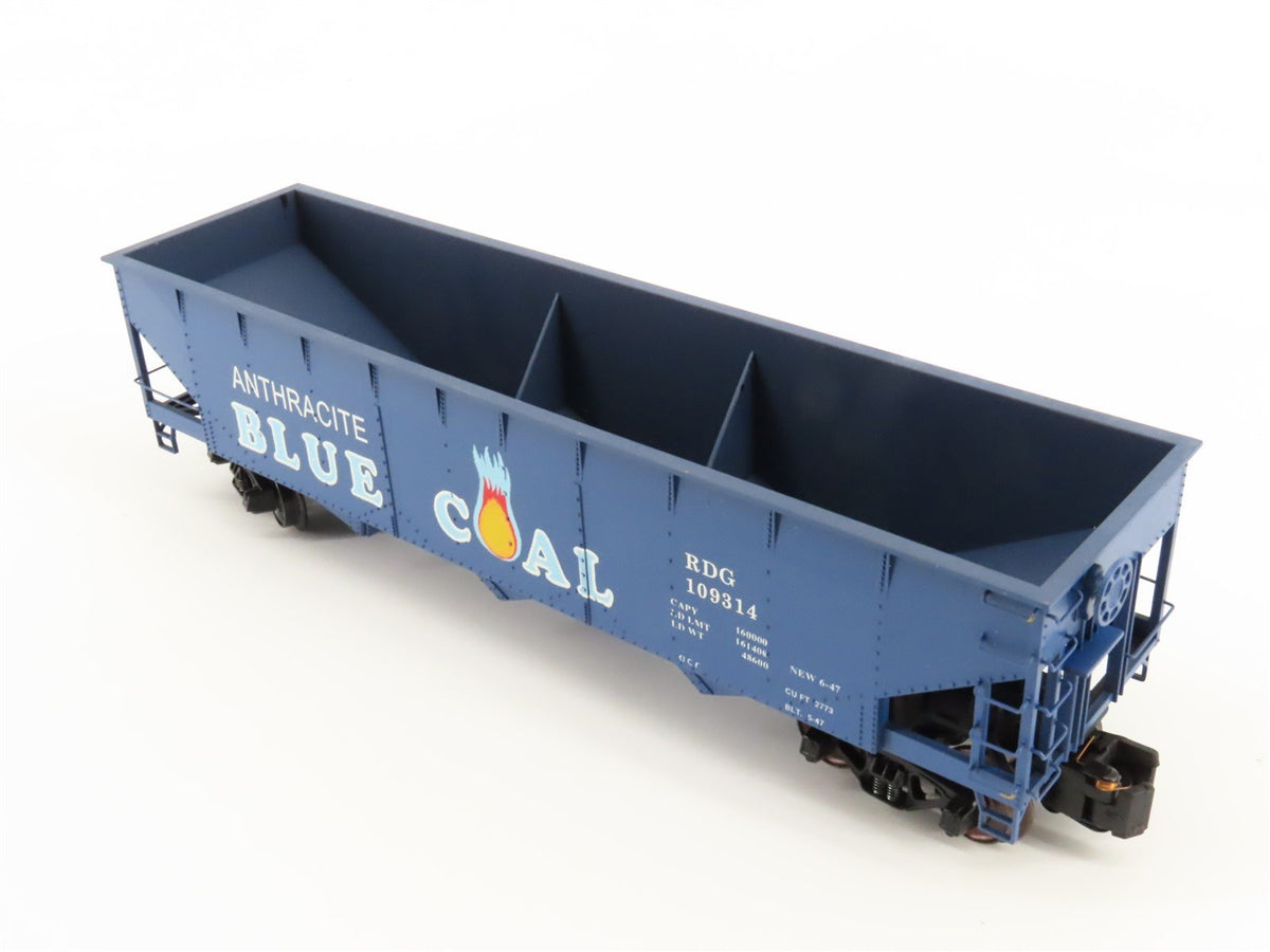 S Scale American Models 3373 RDG Reading Anthracite Blue Coal Hopper #109314