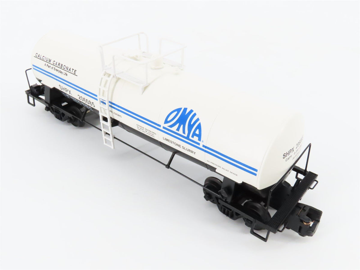 S Scale American Models 500-0Y7 SHPX Omya Tank Car #206085