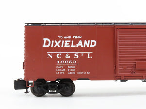 S Scale American Models 18850 NASG 2012 NC&STL Dixieland Box Car #18850