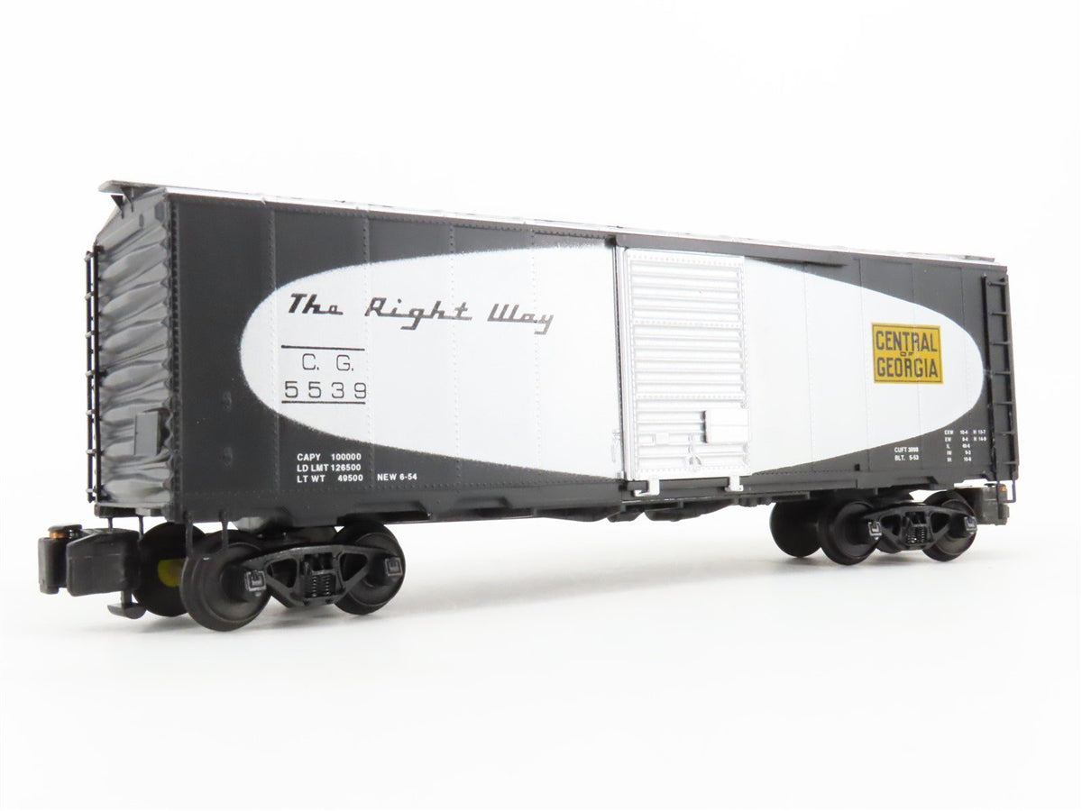 S Scale American Models 1147 CG Central of Georgia Railroad 40&#39; Box Car #5539