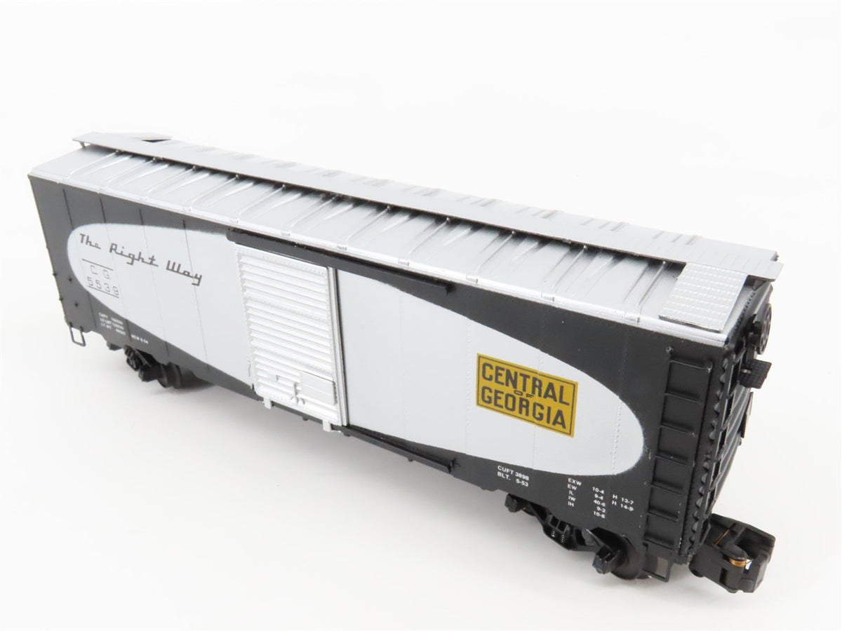 S Scale American Models 1147 CG Central of Georgia Railroad 40&#39; Box Car #5539