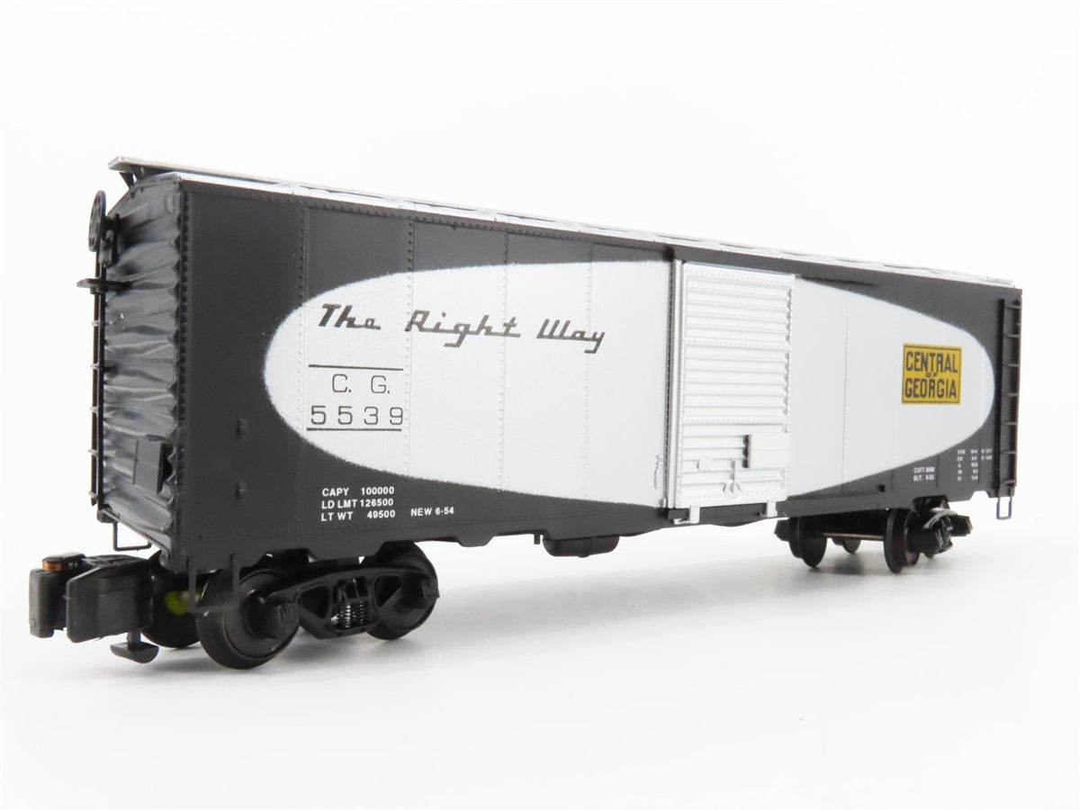 S Scale American Models 1147 CG Central of Georgia Railroad 40&#39; Box Car #5539