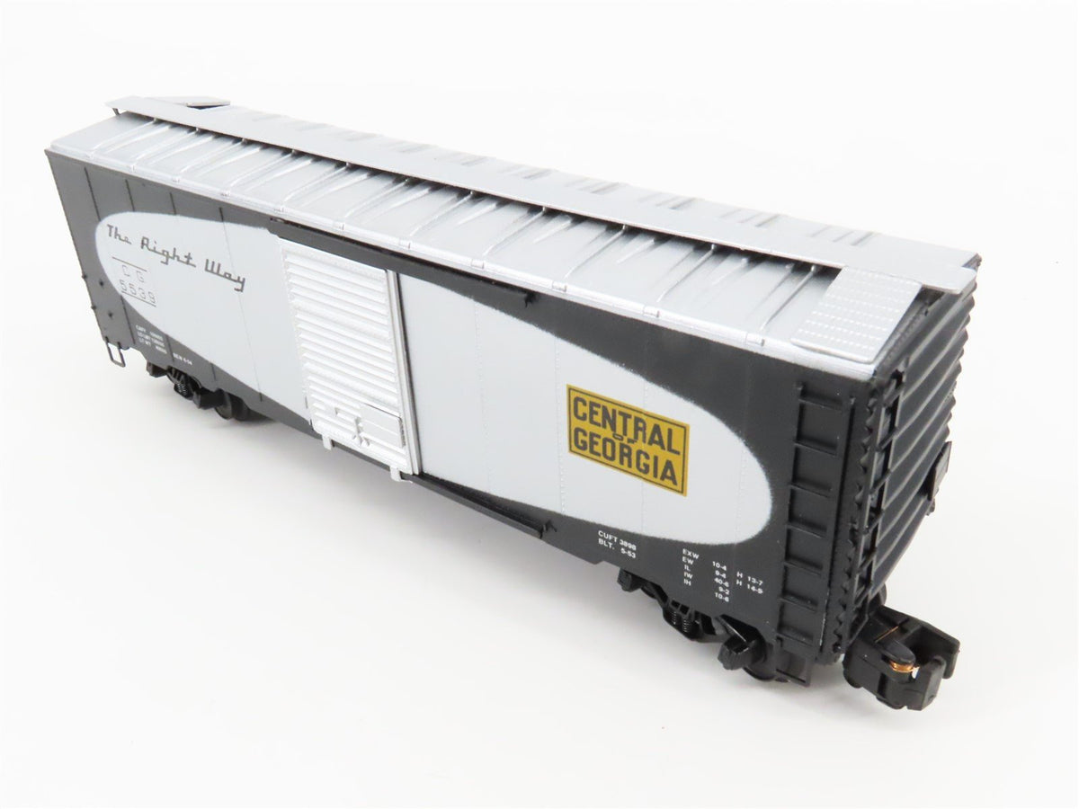 S Scale American Models 1147 CG Central of Georgia Railroad 40&#39; Box Car #5539