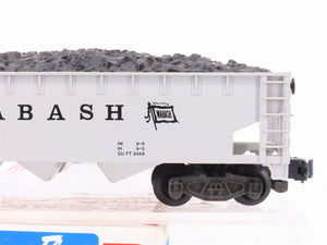 S Scale American Flyer 6-48603 WAB Wabash 3-Bay Open Hopper Car #48603