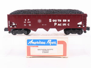 S Scale American Flyer 6-48600 SP Southern Pacific 3-Bay Open Hopper #48600