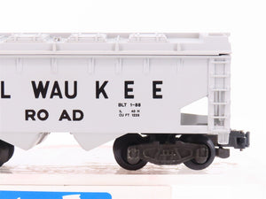 S Scale American Flyer 6-48604 MILW Milwaukee Road 2-Bay Hopper #48604