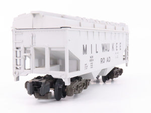 S Scale American Flyer 6-48604 MILW Milwaukee Road 2-Bay Hopper #48604