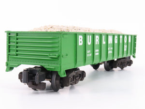 S Scale American Flyer 4-9300 BN Burlington Northern Gondola Car #9300 w/Load