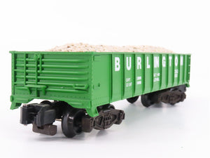 S Scale American Flyer 4-9300 BN Burlington Northern Gondola Car #9300 w/Load