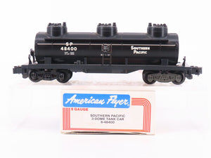 S Scale American Flyer 6-48400 SP Southern Pacific 3 Dome Tankcar #48400