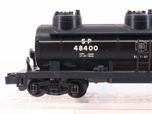 S Scale American Flyer 6-48400 SP Southern Pacific 3 Dome Tankcar #48400