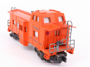 S Scale American Flyer 6-48701 IC Illinois Central Lighted Caboose #48701