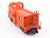 S Scale American Flyer 6-48701 IC Illinois Central Lighted Caboose #48701