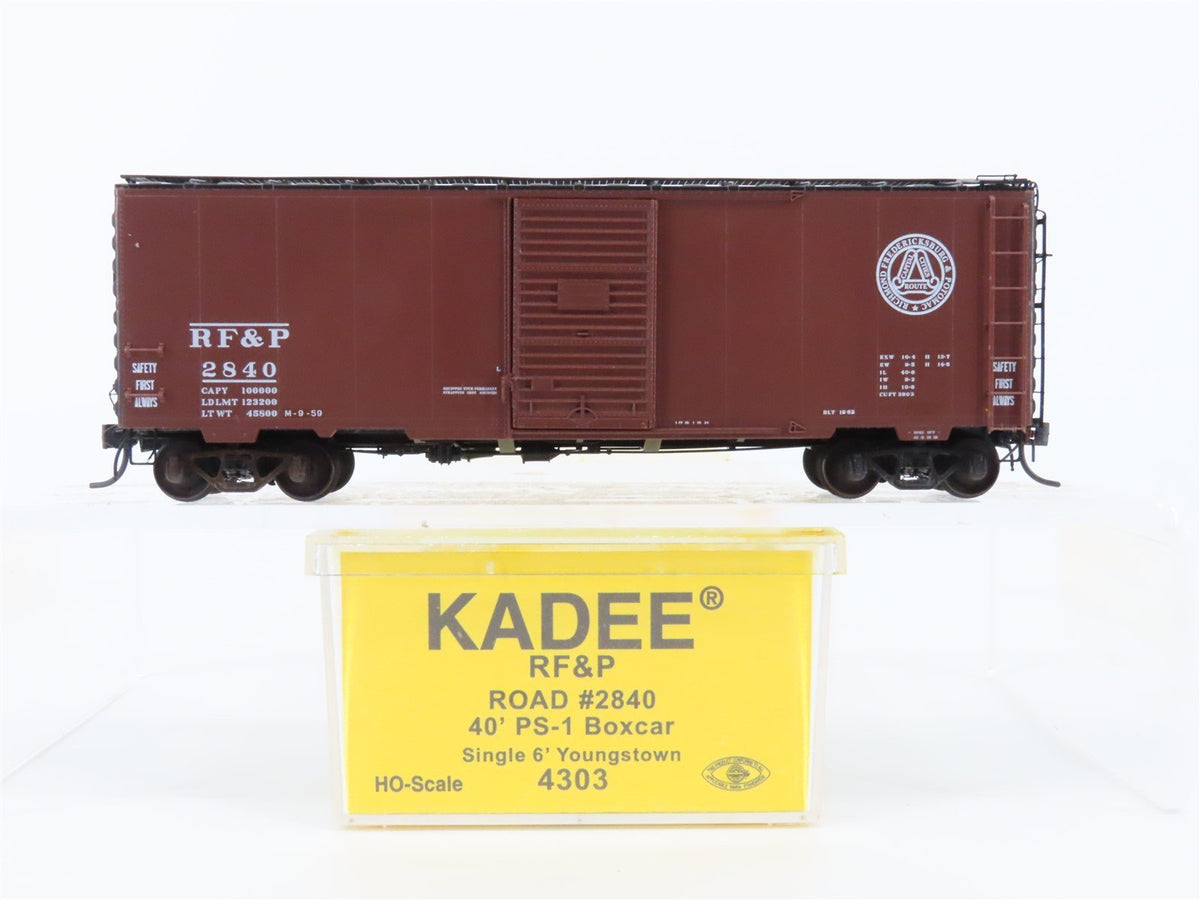 HO Scale Kadee 4303 RF&amp;P Railway Capital Cities Route 40&#39; PS-1 Boxcar #2840