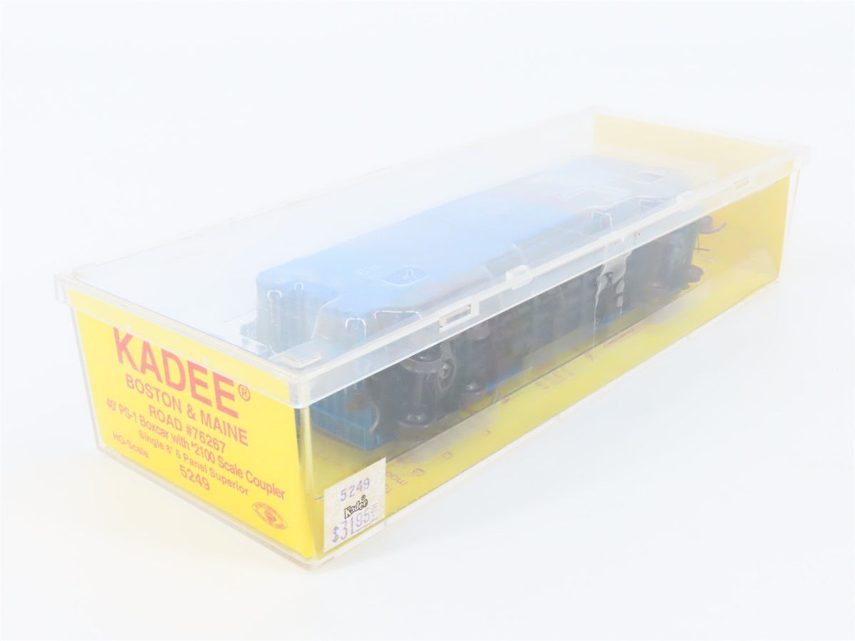 HO Scale Kadee 5429 B&amp;M Boston &amp; Maine 40&#39; PS-1 Boxcar #76267 Sealed