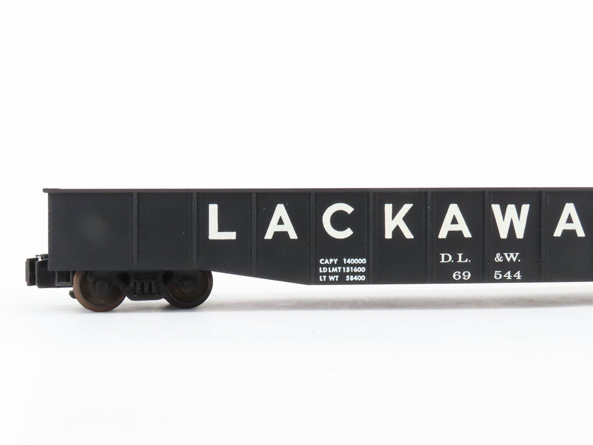 S Scale American Models 4413 DL&amp;W Lackawanna Railroad 52&#39; Gondola #69544