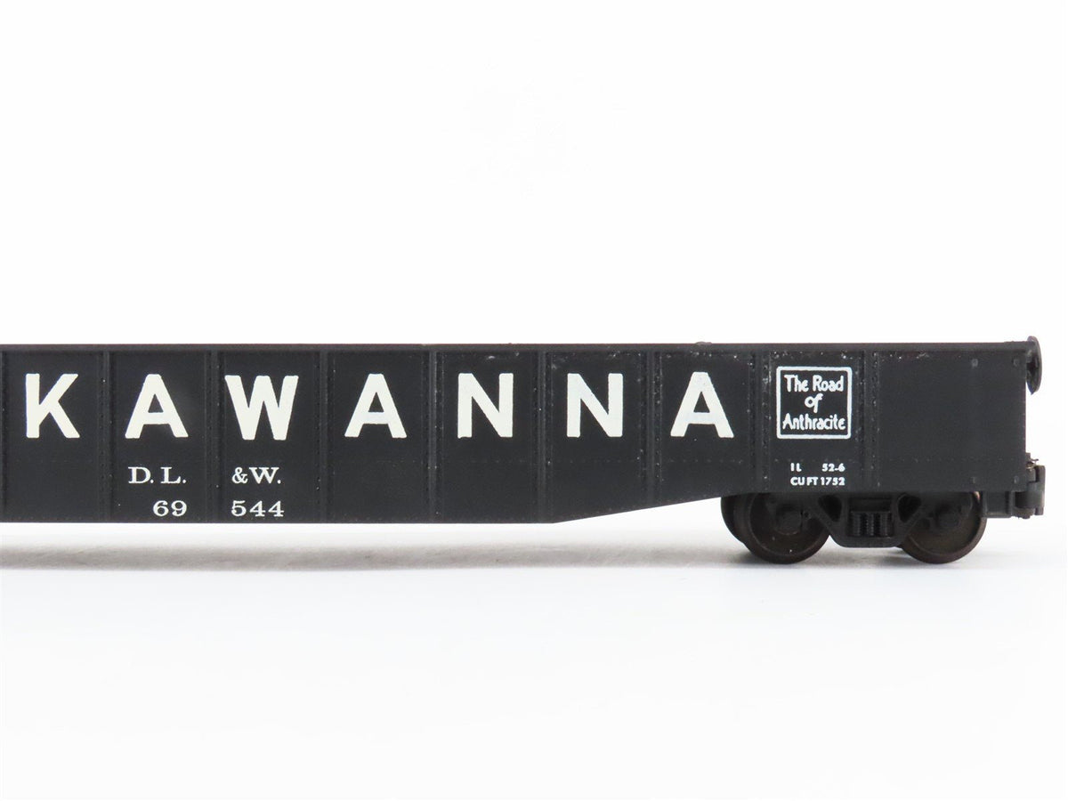 S Scale American Models 4413 DL&amp;W Lackawanna Railroad 52&#39; Gondola #69544