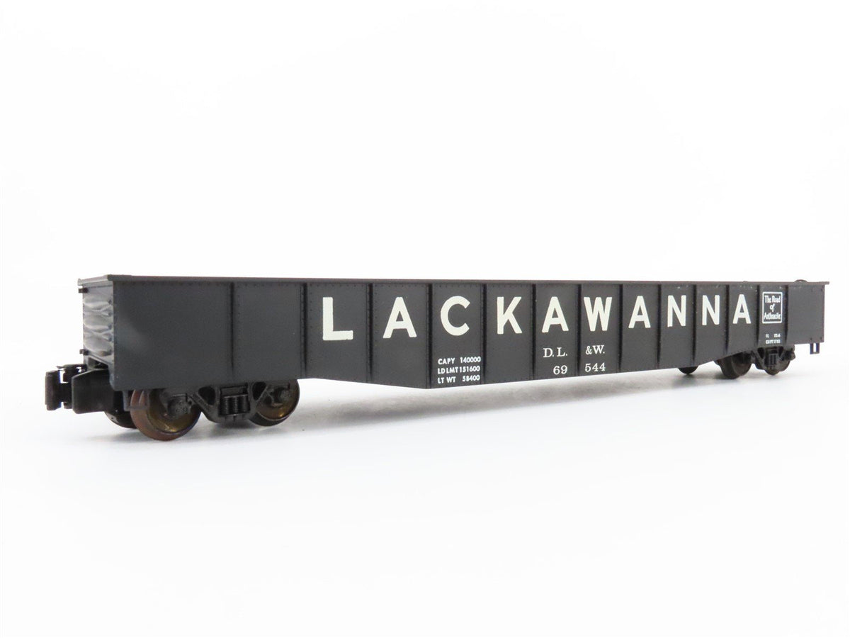 S Scale American Models 4413 DL&amp;W Lackawanna Railroad 52&#39; Gondola #69544