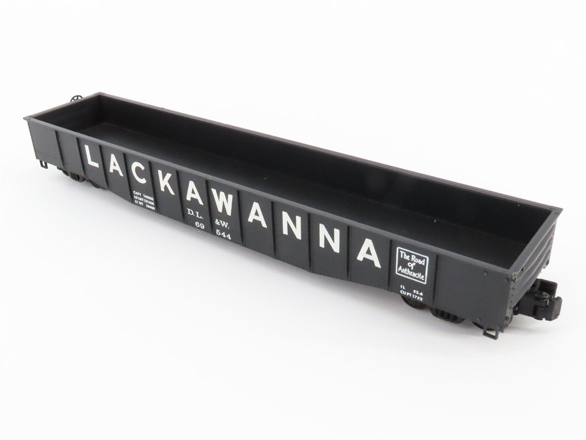 S Scale American Models 4413 DL&amp;W Lackawanna Railroad 52&#39; Gondola #69544