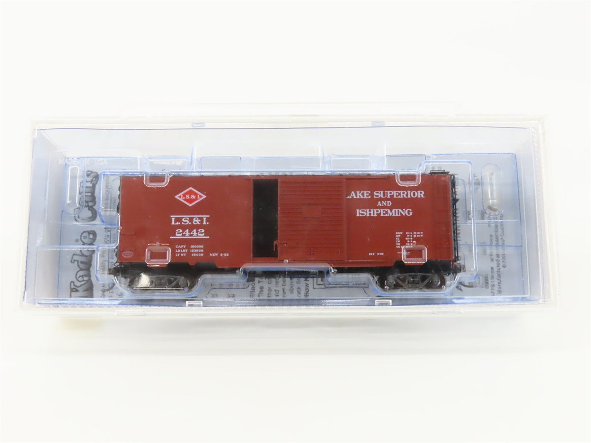 HO Scale Kadee 5008 Lake Superior &amp; Ishpeming 40&#39; PS-1 Boxcar #2442 Sealed