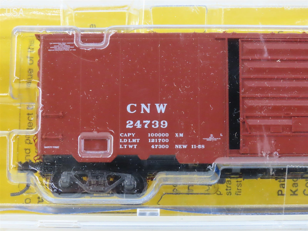 HO Scale Kadee 5205 CNW Chicago Northwestern 40&#39; PS-1 Boxcar #24739 Sealed