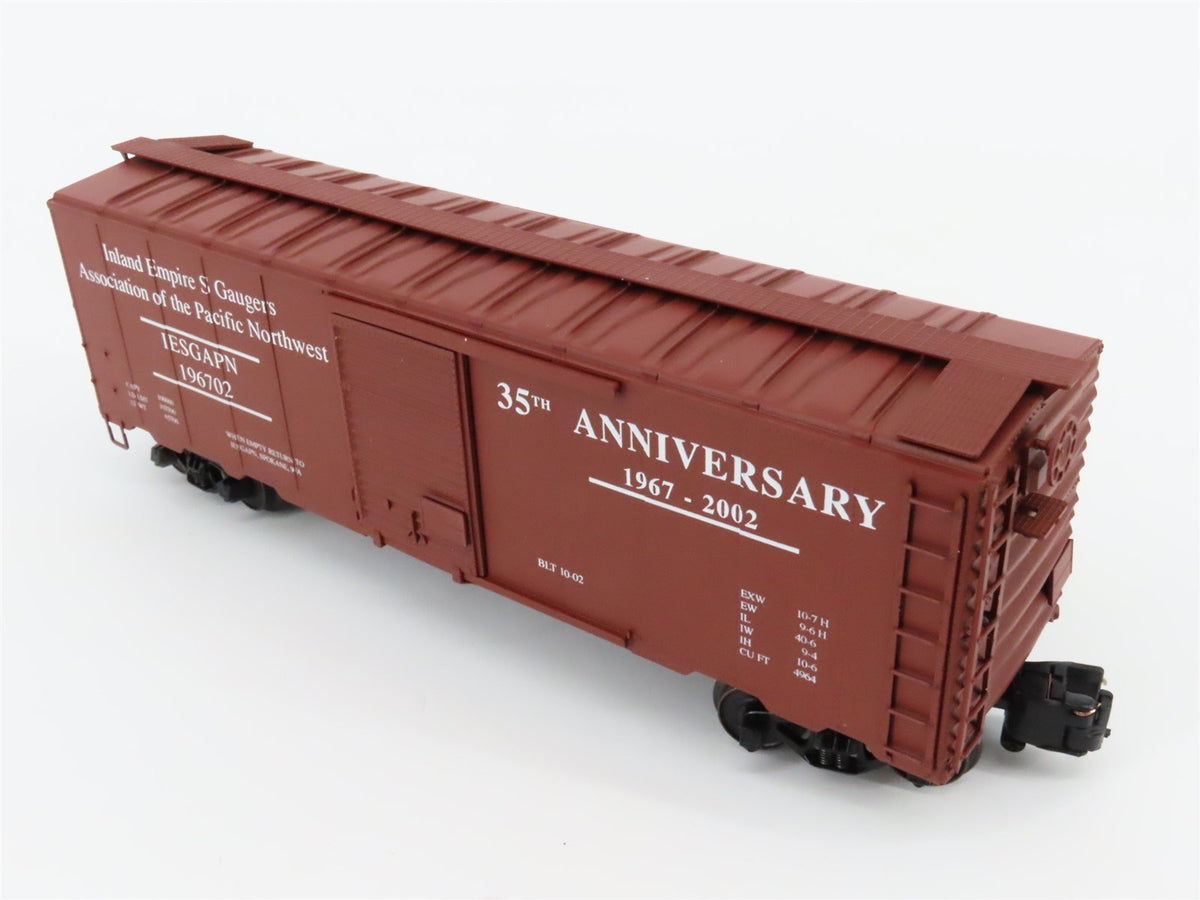 S Scale American Models IESGAPN 35th Anniversary 1967-2002 40&#39; Box Car #196702