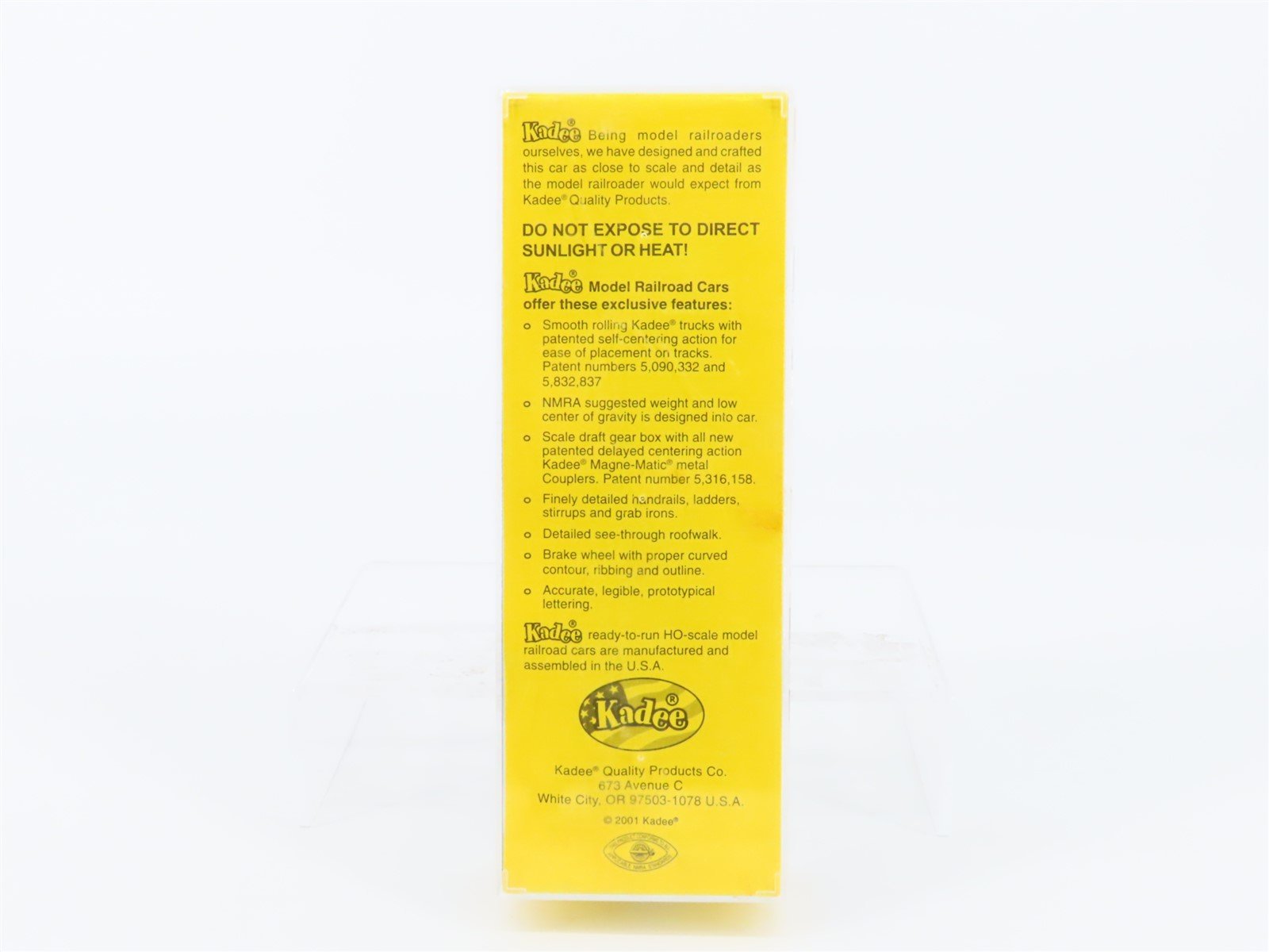 HO Scale Kadee 4053 NYSW Susquehanna 40' PS-1 Boxcar #414 Sealed