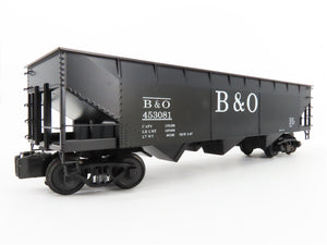 S Scale American Models 3368 B&O Baltimore & Ohio Railroad 3-Bay Hopper #453081