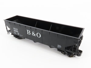 S Scale American Models 3368 B&O Baltimore & Ohio Railroad 3-Bay Hopper #453081