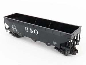 S Scale American Models 3368 B&O Baltimore & Ohio Railroad 3-Bay Hopper #453081