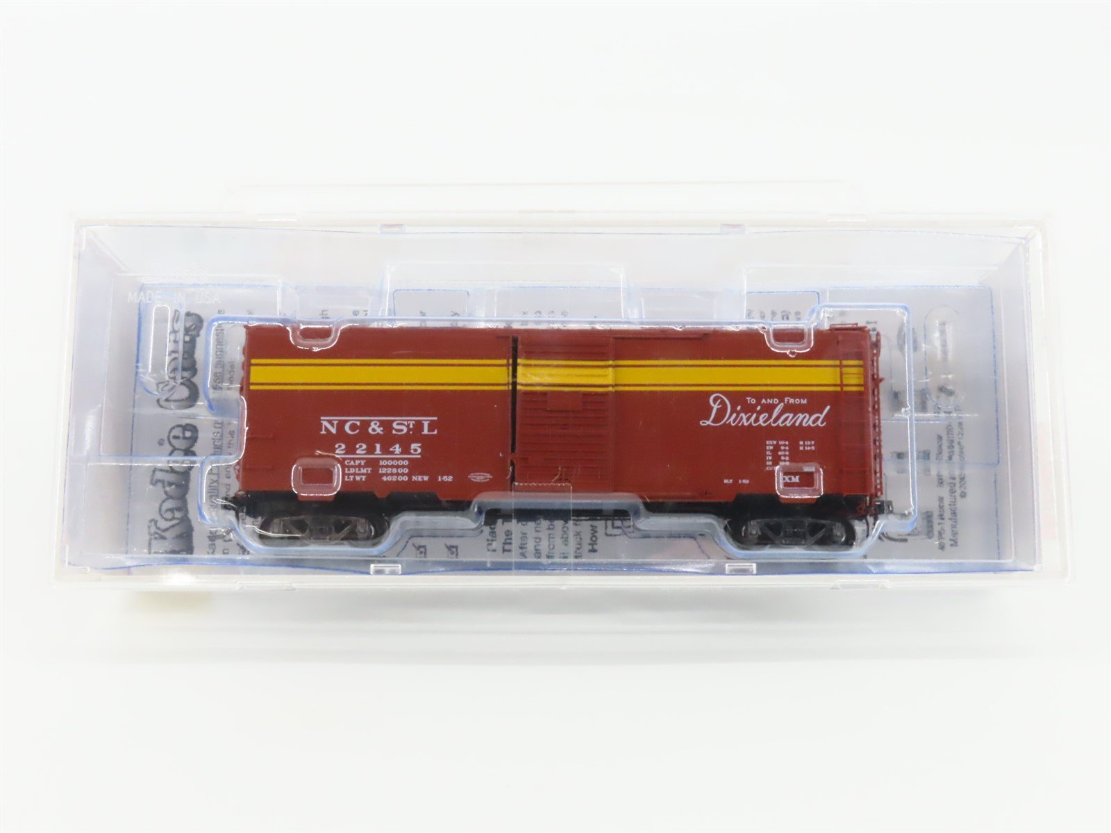 HO Scale Kadee 4310 NC&StL Railway 40' PS-1 Boxcar #22145 Sealed