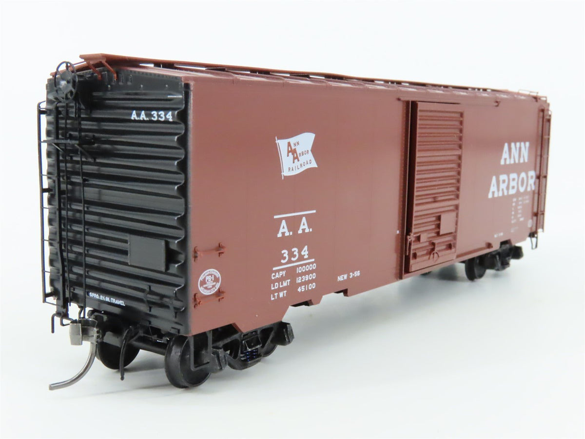 HO Scale Kadee 4514 AA Ann Arbor 40&#39; PS-1 Boxcar #334