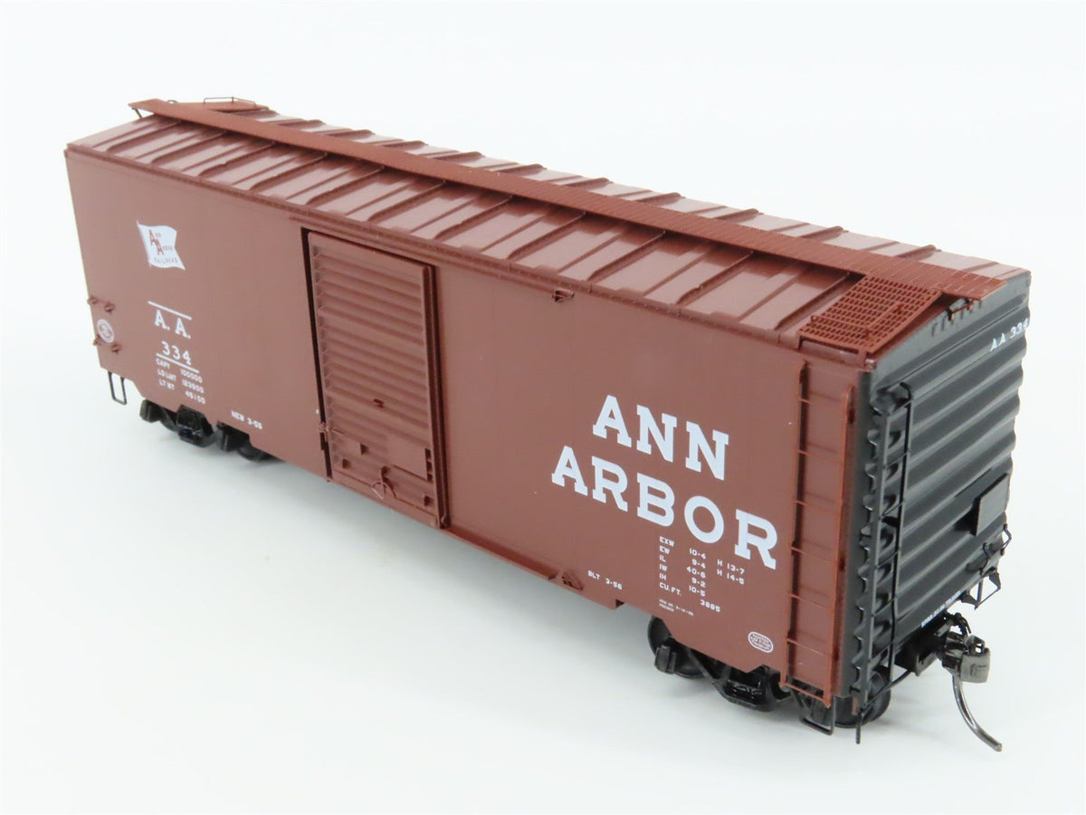 HO Scale Kadee 4514 AA Ann Arbor 40&#39; PS-1 Boxcar #334