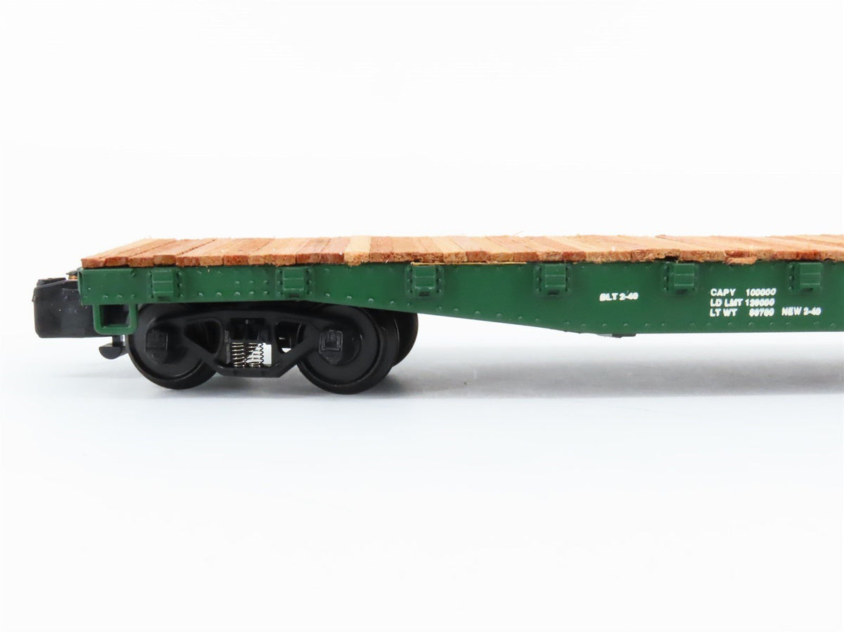 S Scale American Models 6026 MKT Katy Railroad 46&#39; Flat Car #13622