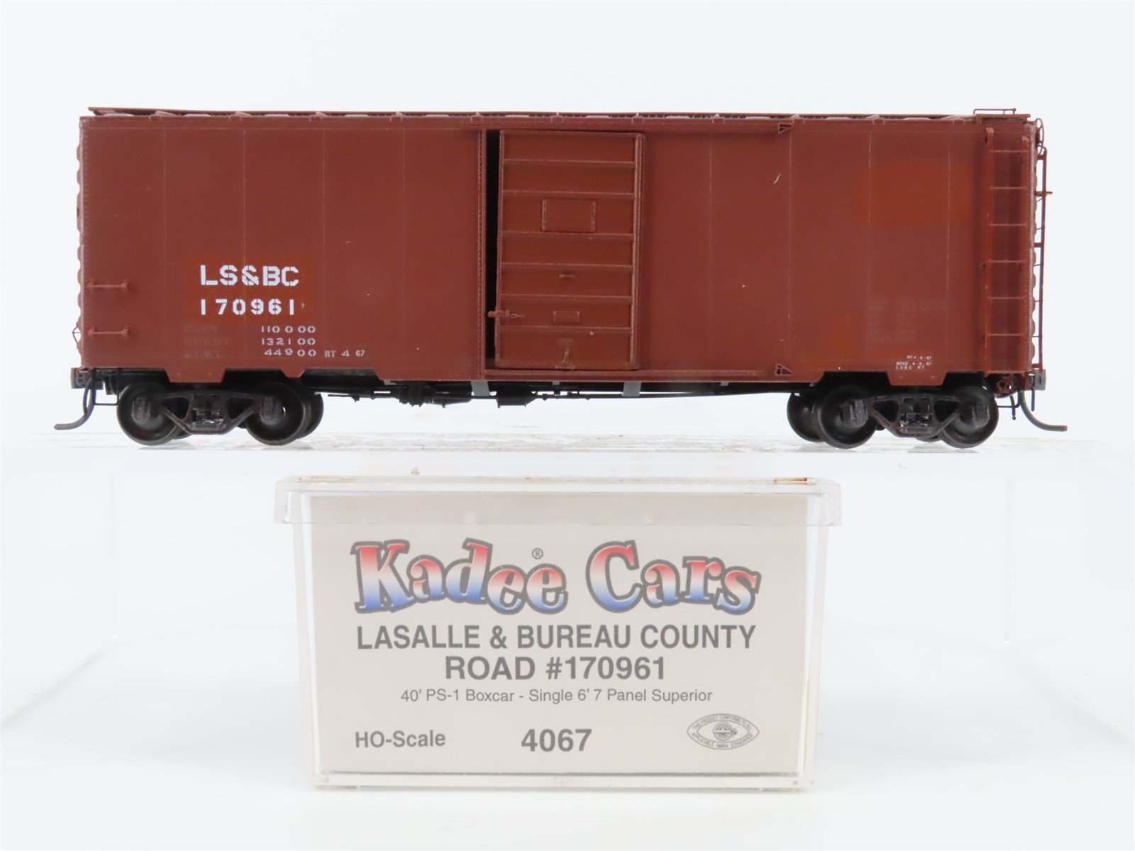 HO Scale Kadee 4067 LS&BC Railway 40' PS-1 Boxcar #170961