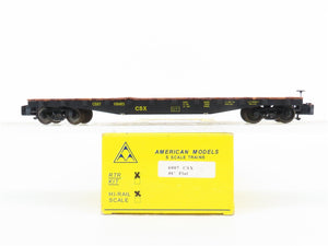 S Scale American Models 6007 CSXT 46' Flat Car #106493