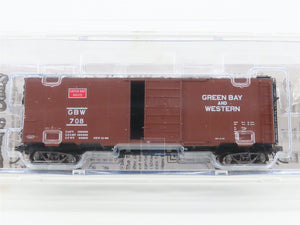 HO Scale Kadee 4066 GBW Green Bay Route 40' PS-1 Boxcar #708 Sealed