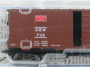 HO Scale Kadee 4066 GBW Green Bay Route 40' PS-1 Boxcar #708 Sealed